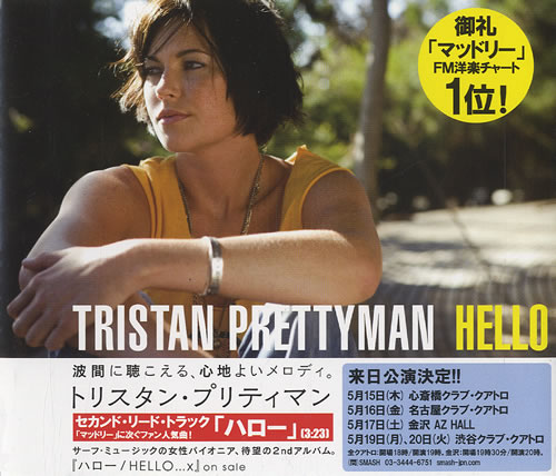 Tristan Prettyman Hello CD single (CD5 / 5") Japanese TP9C5HE446112