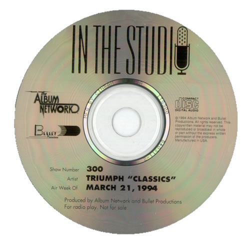Triumph In The Studio - Just A Game/Allied Forces CD album (CDLP) US UMPCDIN526212