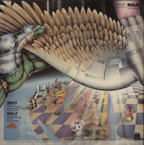 Triumph Just A Game vinyl LP album (LP record) UK UMPLPJU463928