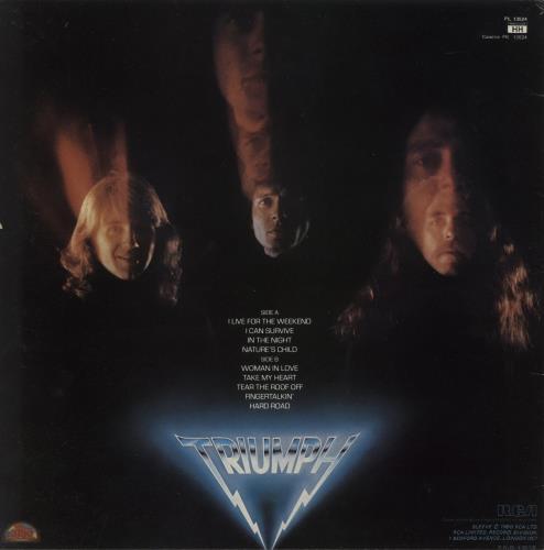 Triumph Progressions Of Power vinyl LP album (LP record) UK UMPLPPR517112