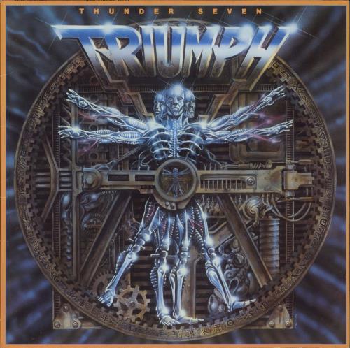 Triumph Thunder Seven vinyl LP album (LP record) German UMPLPTH820563
