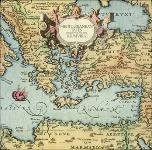 Triumvirat Mediterranean Tales (Across The Waters) vinyl LP album (LP record) German TUMLPME547403