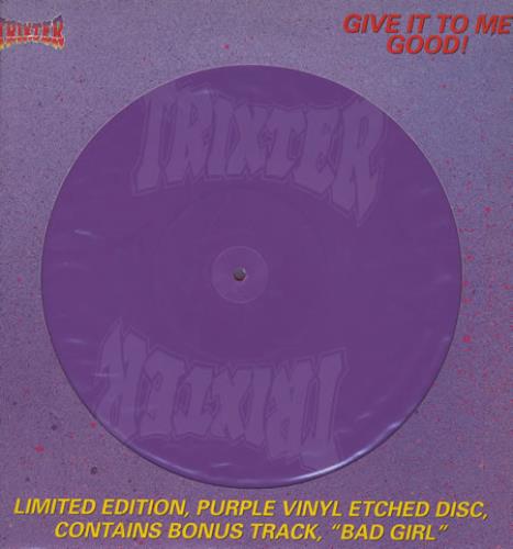 Trixter Give It To Me Good 12" vinyl single (12 inch record / Maxi-single) UK TX012GI372424