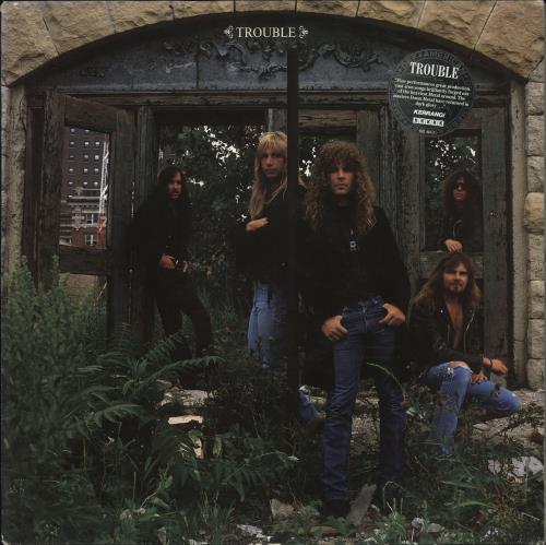 Trouble (Rock) Trouble + Press pack vinyl LP album (LP record) UK UR6LPTR718076