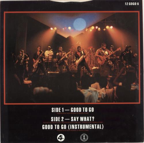 Trouble Funk Good To Go - Sleeve Variant 12" vinyl single (12 inch record / Maxi-single) UK TCJ12GO712056