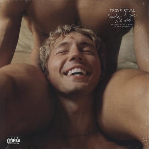 Troye Sivan Something To Give Each Other + Autographed Postcard vinyl LP album (LP record) UK Y3WLPSO877680