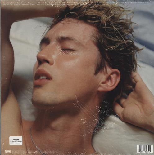 Troye Sivan Something To Give Each Other - Baby Pink Vinyl + Autographed Postcard vinyl LP album (LP record) UK Y3WLPSO874925