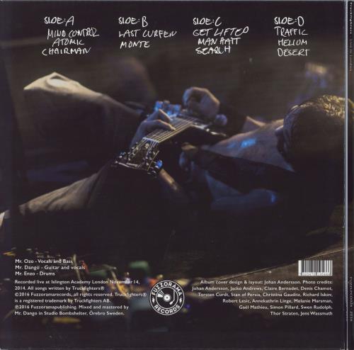 Truckfighters Live In London - Multi-Coloured Vinyl 2-LP vinyl record set (Double LP Album) Swedish VX-2LLI793601