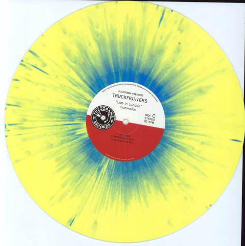 Truckfighters Live In London - Multi-Coloured Vinyl 2-LP vinyl record set (Double LP Album) Swedish VX-2LLI793601