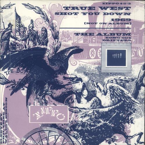 True West Shot You Down 7" vinyl single (7 inch record / 45) UK U3407SH492032