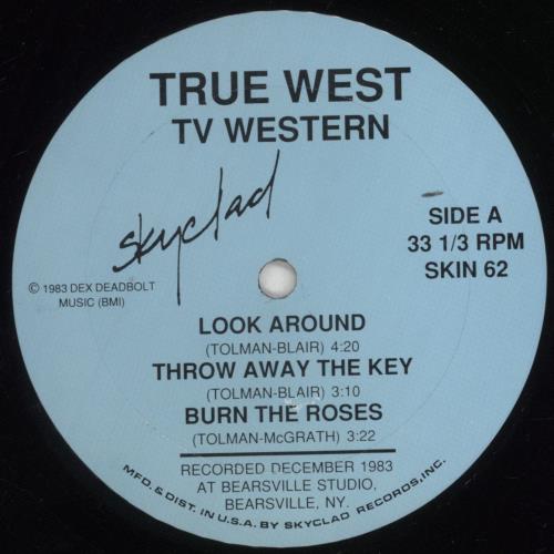 True West TV Western 12" vinyl single (12 inch record / Maxi-single) US U3412TV856809