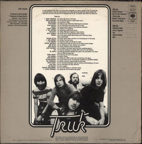 Truk Truk Tracks vinyl LP album (LP record) UK Z-4LPTR726575