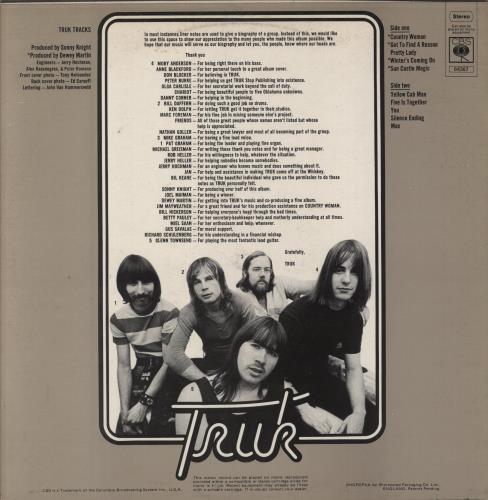 Truk Truk Tracks vinyl LP album (LP record) UK Z-4LPTR838697