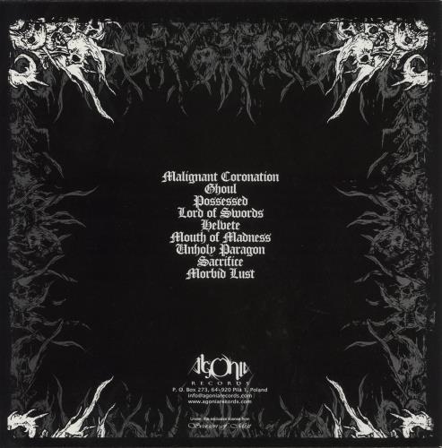 Tsjuder Desert Northern Hell vinyl LP album (LP record) Polish 4S8LPDE869617