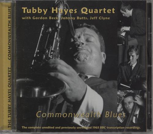 Tubby Hayes Commonwealth Blues CD album (CDLP) US TH-CDCO751789