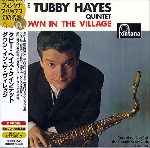 Tubby Hayes Down In The Village CD album (CDLP) Japanese TH-CDDO365519