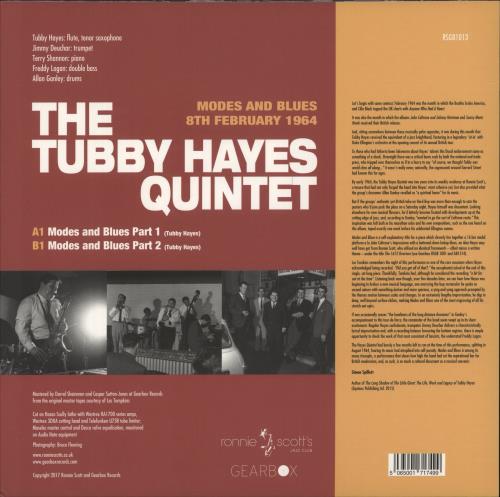 Tubby Hayes Live At Ronnie Scott�s - 180gm vinyl LP album (LP record) UK TH-LPLI864505