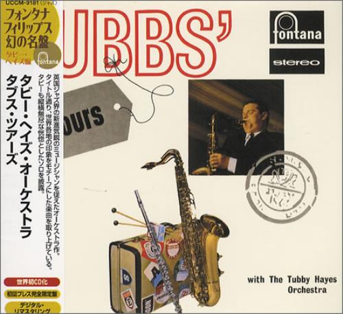 Tubby Hayes Tubbs' Tours CD album (CDLP) Japanese TH-CDTU365518