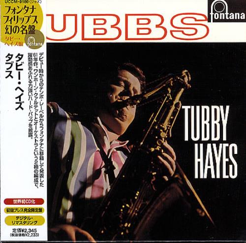 Tubby Hayes Tubbs CD album (CDLP) Japanese TH-CDTU365004