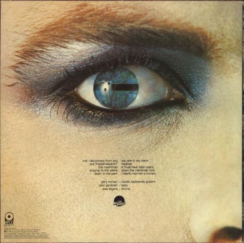 Tubeway Army Replicas - Promo vinyl LP album (LP record) US TUBLPRE818408