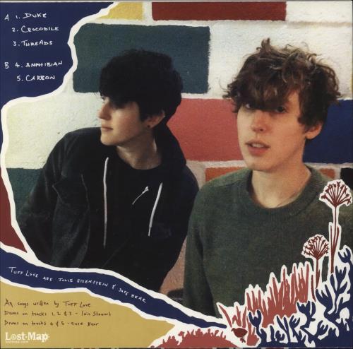 Tuff Love Dregs E.P. - Yellow Vinyl 10" vinyl single (10 inch record) UK Y1410DR870901