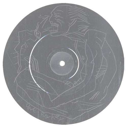 Tumor Circus Meathook Up My Rectum - Etched Vinyl 7" vinyl single (7 inch record / 45) UK TFP07ME550724