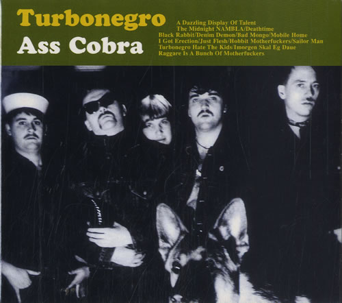 Turbonegro Ass Cobra CD album (CDLP) Swedish UGRCDAS587715