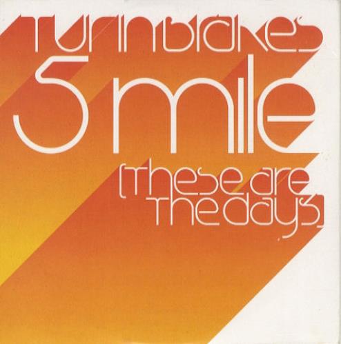 Turin Brakes 5 Mile [These Are The Days] CD single (CD5 / 5") UK TKEC5MI256231