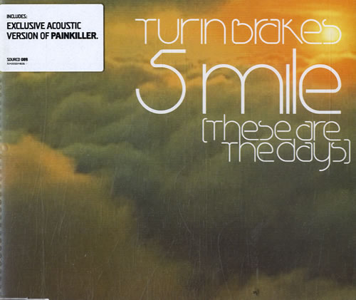 Turin Brakes 5 Mile [These Are The Days] 2-CD single set (Double CD single) UK TKE2SMI258291