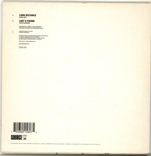 Turin Brakes Long Distance 7" vinyl single (7 inch record / 45) UK TKE07LO225990