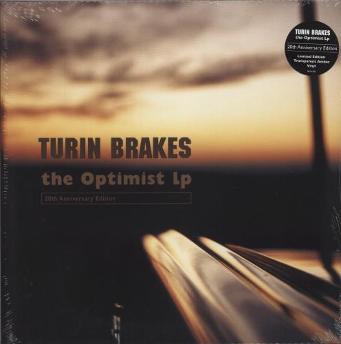 Turin Brakes The Optimist LP - Amber Transparent Vinyl + Signed Print - Sealed 2-LP vinyl record set (Double LP Album) UK TKE2LTH880531
