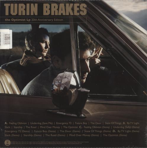 Turin Brakes The Optimist LP - Sealed 2-LP vinyl record set (Double LP Album) UK TKE2LTH880485