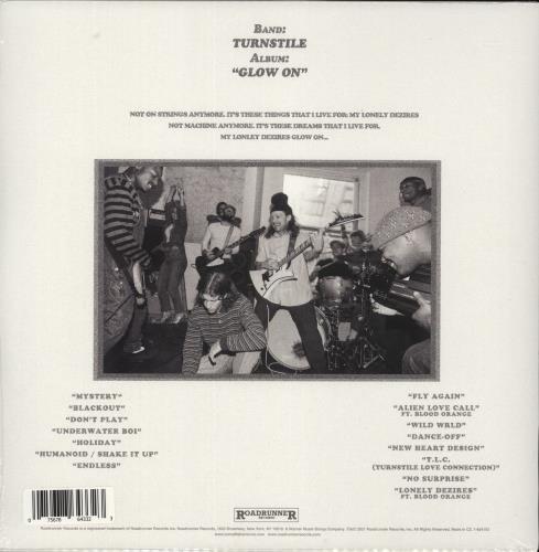 Turnstile Glow On - Baby Pink Vinyl - Sealed vinyl LP album (LP record) US 0U1LPGL869877