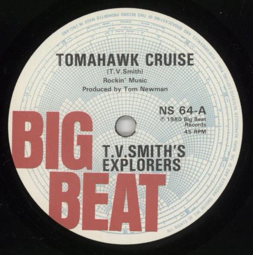 TV Smith Tomahawk Cruise 7" vinyl single (7 inch record / 45) UK T0V07TO448096