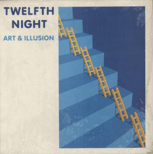 Twelfth Night Art & Illusion + Insert - Shrink & Programme vinyl LP album (LP record) UK TE7LPAR874735