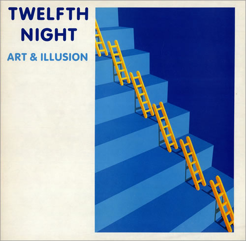 Twelfth Night Art & Illusion + Insert vinyl LP album (LP record) UK TE7LPAR463485