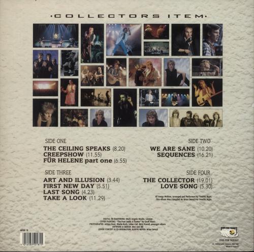 Twelfth Night Collectors Item 2-LP vinyl record set (Double LP Album) UK TE72LCO384557