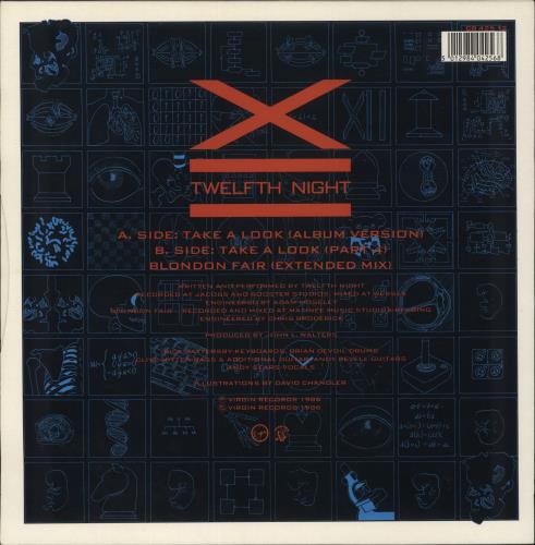 Twelfth Night Take A Look 12" vinyl single (12 inch record / Maxi-single) UK TE712TA413574
