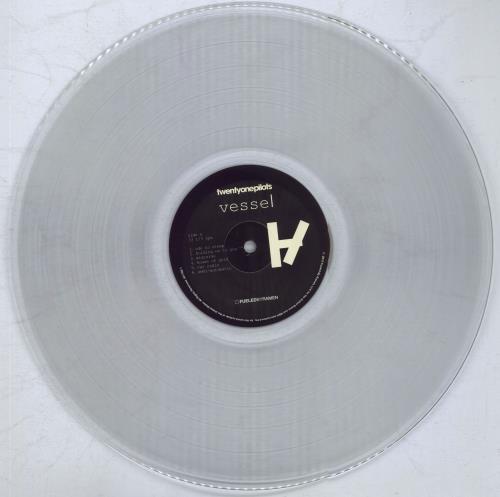 Twenty One Pilots Vessel - Clear Vinyl vinyl LP album (LP record) US Y2ZLPVE822829