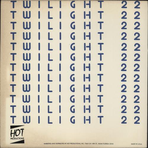 Twilight 22 Electric Kingdom 12" vinyl single (12 inch record / Maxi-single) US XWL12EL869002