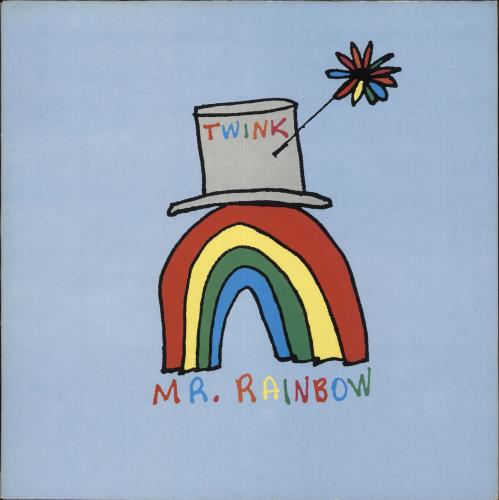 Twink Mr Rainbow - Autographed vinyl LP album (LP record) UK TWKLPMR441801