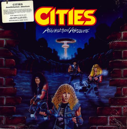 Twisted Sister Annihilation Absolute - Shrink vinyl LP album (LP record) Canadian TWSLPAN832398