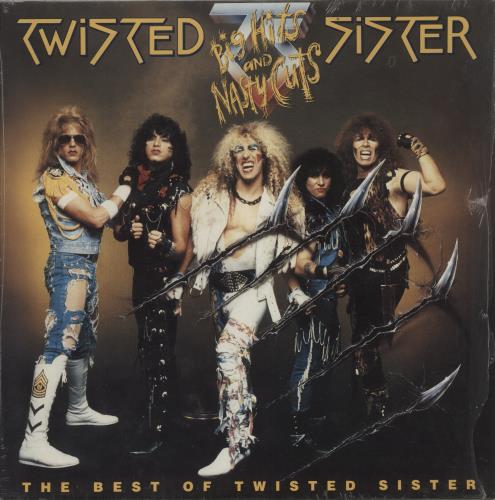 Twisted Sister Big Hits And Nasty Cuts - Shrink vinyl LP album (LP record) UK TWSLPBI872409