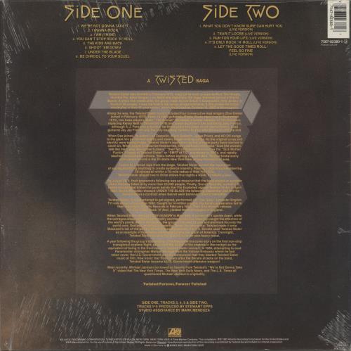 Twisted Sister Big Hits And Nasty Cuts - Shrink vinyl LP album (LP record) UK TWSLPBI872409