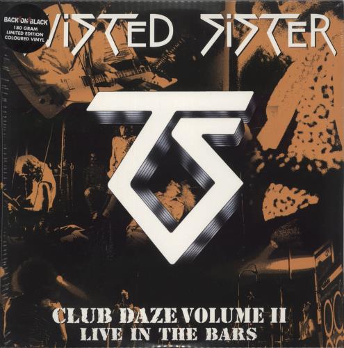Twisted Sister Club Daze Volume II - 180 Gram White Vinyl - Sealed 2-LP vinyl record set (Double LP Album) UK TWS2LCL872350
