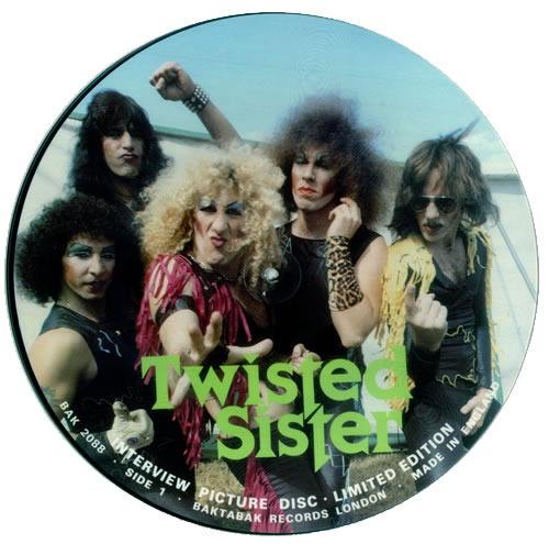 Twisted Sister Interview Picture Disc picture disc LP (vinyl picture disc album) UK TWSPDIN454622