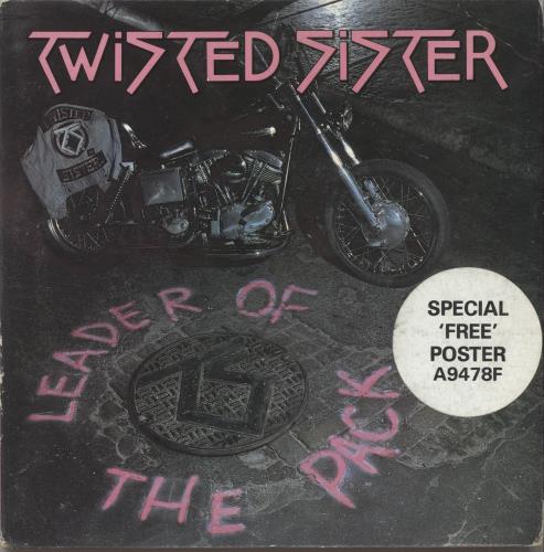 Twisted Sister Leader Of The Pack - Gatefold 7" vinyl single (7 inch record / 45) UK TWS07LE700007