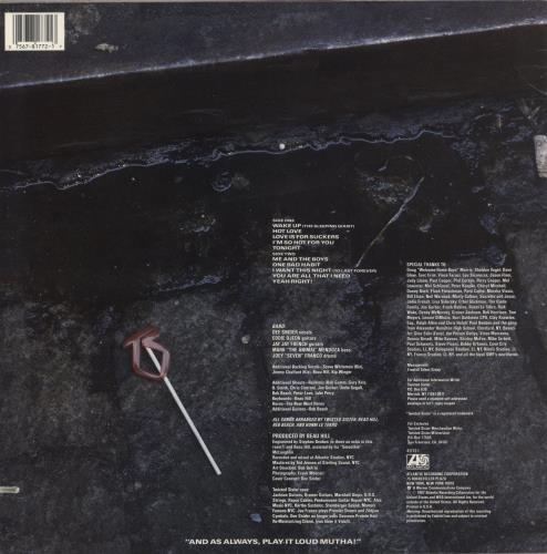 Twisted Sister Love Is For Suckers vinyl LP album (LP record) US TWSLPLO879262