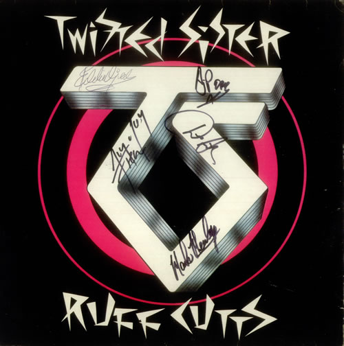 Twisted Sister Ruff Cuts - Autographed 12" vinyl single (12 inch record / Maxi-single) UK TWS12RU548960