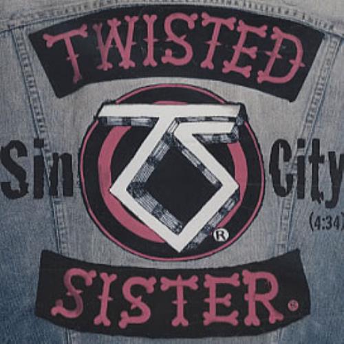 Twisted Sister Sin City CD single (CD5 / 5") US TWSC5SI202229